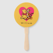 Éventail Doux Winnie l'ourson et Tigger (Dos)