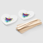 Éventail Dragonfly en arc-en-ciel (Non-assemblé)