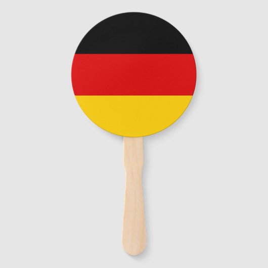 Éventail Drapeau allemand (Dos)
