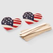 Éventail Drapeau américain (Non-assemblé)
