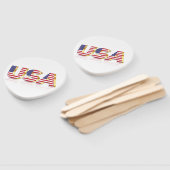 Éventail Drapeau américain Patriotique (Non-assemblé)