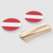 Éventail Drapeau autrichien (Non-assemblé)