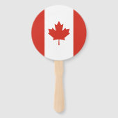 Éventail Drapeau canadien patriotique (Dos)