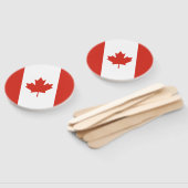 Éventail Drapeau canadien patriotique (Non-assemblé)