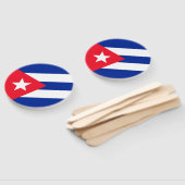 Éventail Drapeau Cuba (Non-assemblé)
