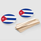 Éventail Drapeau Cuba (Non-assemblé)