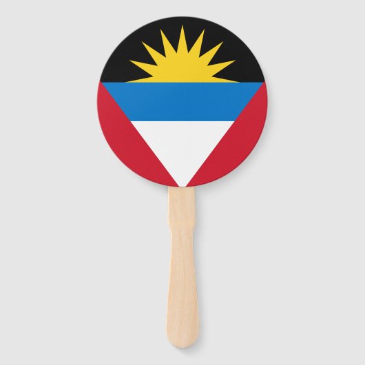 Éventail Drapeau d'Antigua-et-Barbuda Ensemble de fans (Dos)