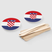 Éventail Drapeau de Croatie (Non-assemblé)
