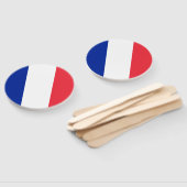 Éventail Drapeau de France (Non-assemblé)