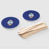 Éventail Drapeau de Guam (Non-assemblé)