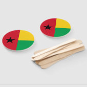 Éventail Drapeau de Guinée-Bissau (Non-assemblé)