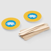 Éventail Drapeau de Kalmoukie (Non-assemblé)