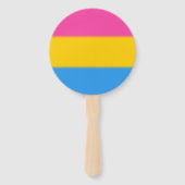 Éventail Drapeau de la fierté Pansexual Falln (Dos)