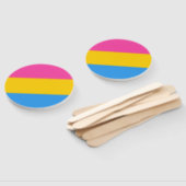 Éventail Drapeau de la fierté Pansexual Falln (Non-assemblé)