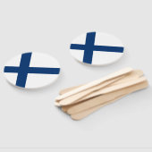 Éventail Drapeau de la Finlande (Non-assemblé)