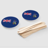 Éventail Drapeau de la Géorgie du Sud et des îles Sandwich  (Non-assemblé)