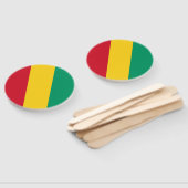 Éventail Drapeau de la Guinée (Non-assemblé)