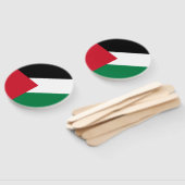 Éventail Drapeau de la Palestine (Non-assemblé)
