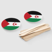Éventail Drapeau de la République arabe sahraouie démocrati (Non-assemblé)