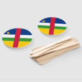 Éventail Drapeau de la République centrafricaine (Non-assemblé)