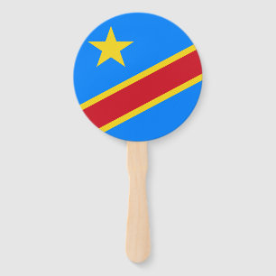 Éventail Drapeau de la République démocratique du Congo E