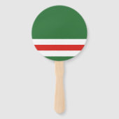 Éventail Drapeau de la République tchétchène d'Ichkeria Ens (Dos)