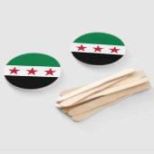 Éventail Drapeau de la Syrie (Non-assemblé)