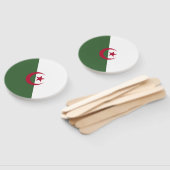 Éventail Drapeau de l'Algérie (Non-assemblé)
