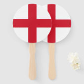 Éventail Drapeau de l'Angleterre (Devant et derrière)