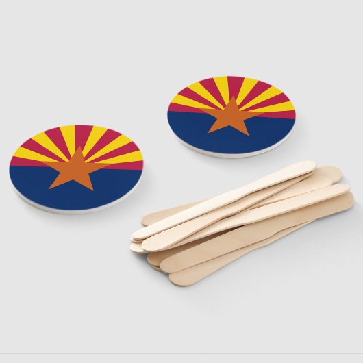 Éventail Drapeau de l'Arizona (Non-assemblé)