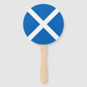 Éventail Drapeau de l'Écosse (Dos)