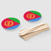 Éventail Drapeau de l'Érythrée (Non-assemblé)