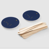 Éventail Drapeau de l'État d'Alaska (Non-assemblé)