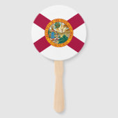 Éventail Drapeau de l'État de Floride (Dos)