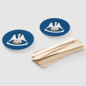 Éventail Drapeau de l'État de Louisiane (Non-assemblé)