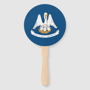 Éventail Drapeau de l'État de Louisiane