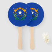 Éventail Drapeau de l'État du Nevada (Devant et derrière)