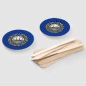 Éventail Drapeau de l'État du New Hampshire (Non-assemblé)
