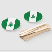 Éventail Drapeau de l'île Norfolk (Non-assemblé)