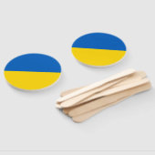 Éventail Drapeau de l'Ukraine (Non-assemblé)