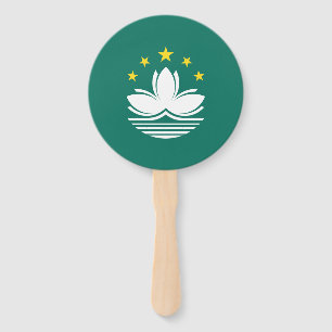Éventail Drapeau de Macao