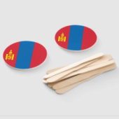 Éventail Drapeau de Mongolie (Non-assemblé)