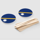 Éventail Drapeau de Nauru (Non-assemblé)
