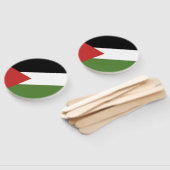Éventail Drapeau de Palestine (Non-assemblé)