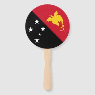 Éventail Drapeau de Papouasie-Nouvelle-Guinée