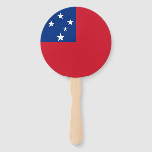 Éventail Drapeau de Samoa