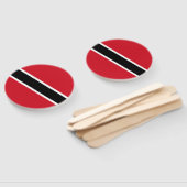 Éventail Drapeau de Trinité-et-Tobago (Non-assemblé)