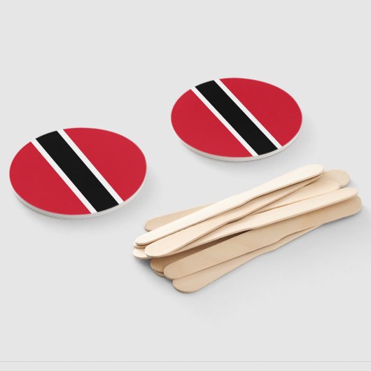 Éventail Drapeau de Trinité-et-Tobago (Non-assemblé)