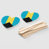 Éventail Drapeau des Bahamas (Non-assemblé)