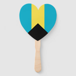 Éventail Drapeau des Bahamas